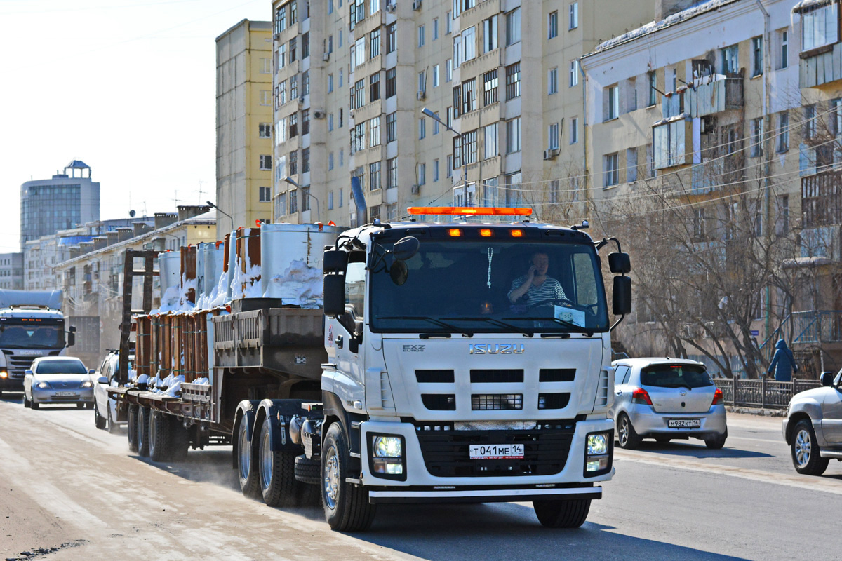 Саха (Якутия), № Т 041 МЕ 14 — Isuzu Giga EXZ