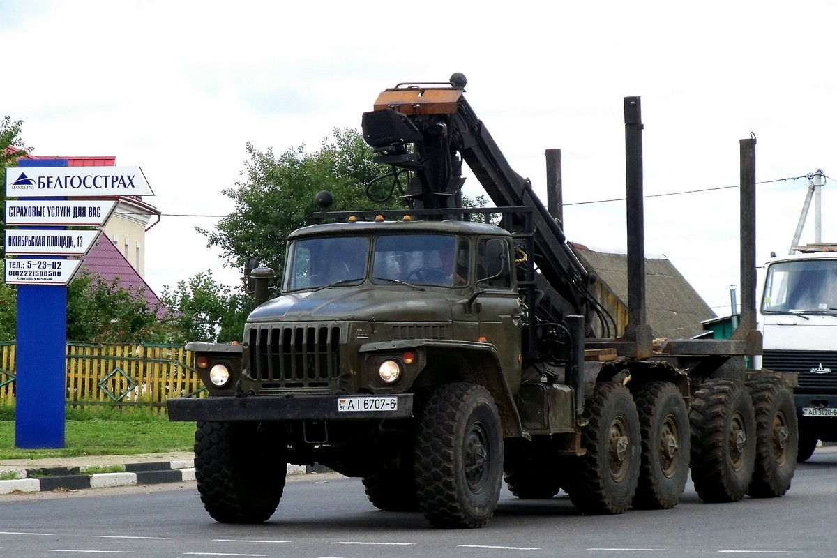 Могилёвская область, № АІ 6707-6 — Урал-4320 (общая модель)