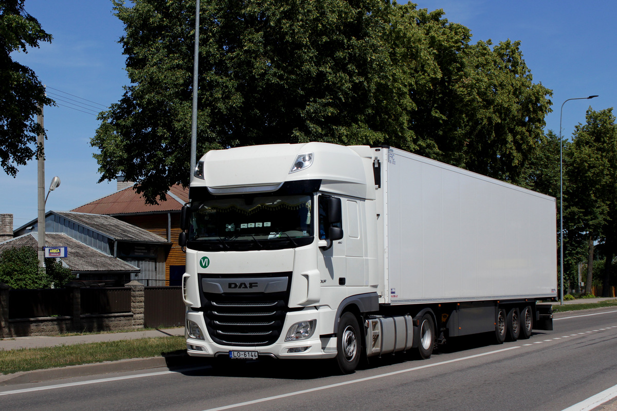 Латвия, № LO-6144 — DAF XF Euro6 FT