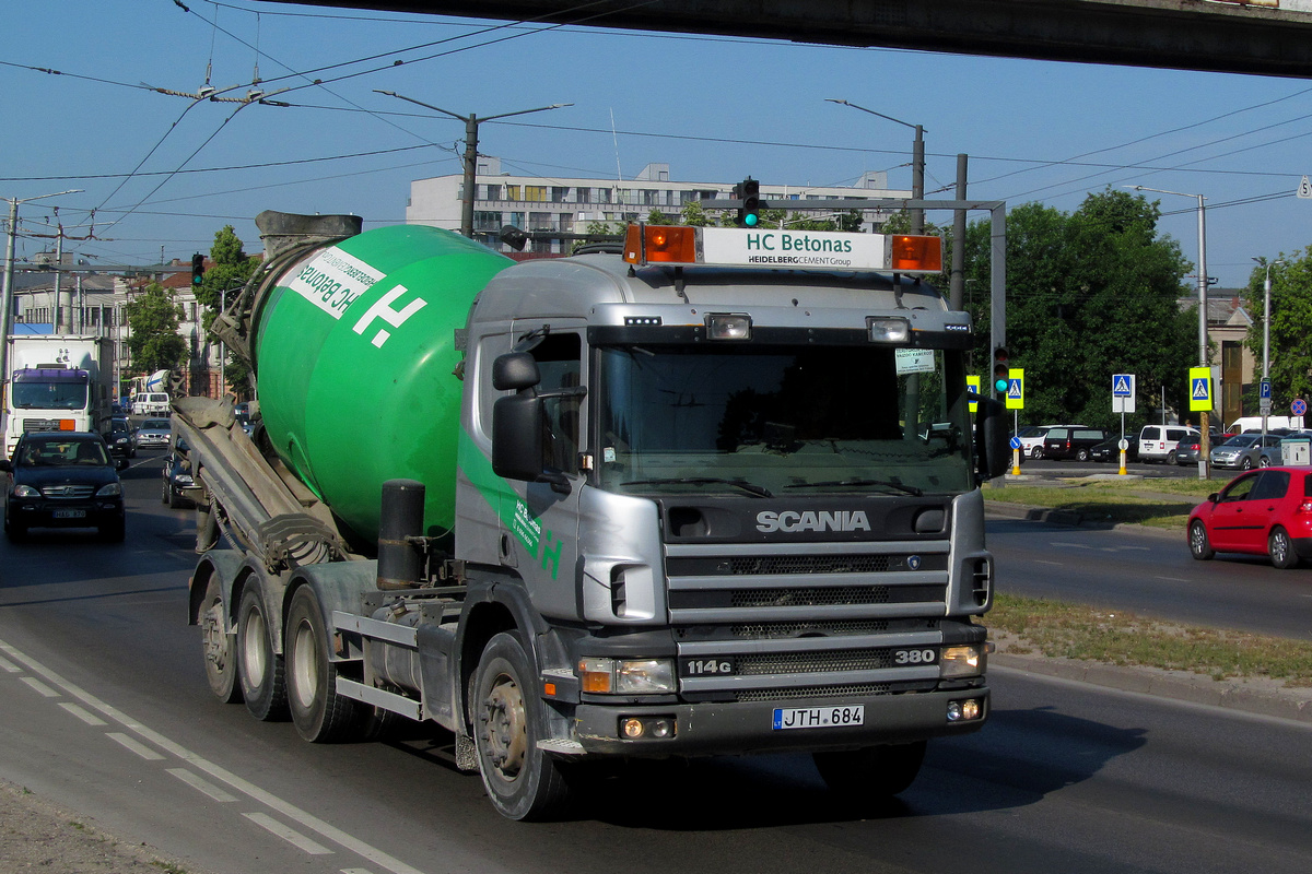 Литва, № JTH 684 — Scania ('1996) P114G