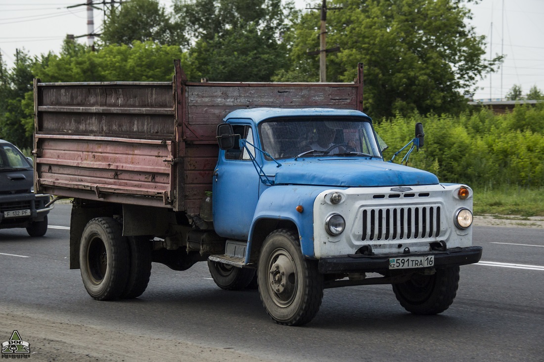 Восточно-Казахстанская область, № 591 TRA 16 — ГАЗ-53-14, ГАЗ-53-14-01