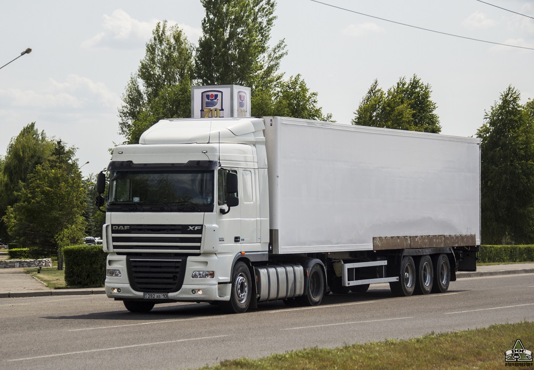 Костанайская область, № 282 AB 10 — DAF XF105 FT