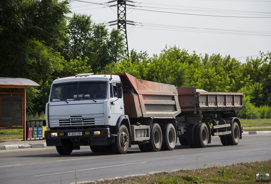 Восточно-Казахстанская область, № F 897 PB — КамАЗ-55111 [551110]