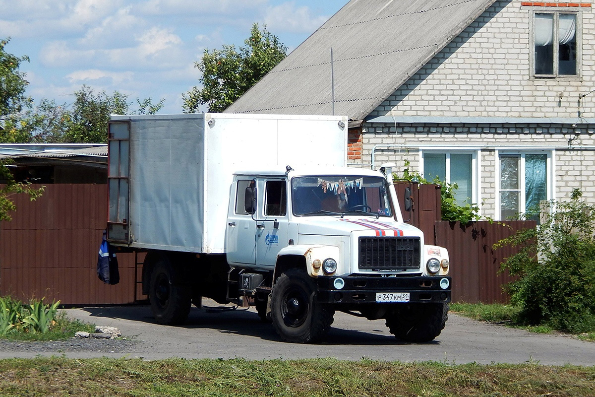 Белгородская область, № Р 347 КМ 31 — ГАЗ-33081 «Садко»