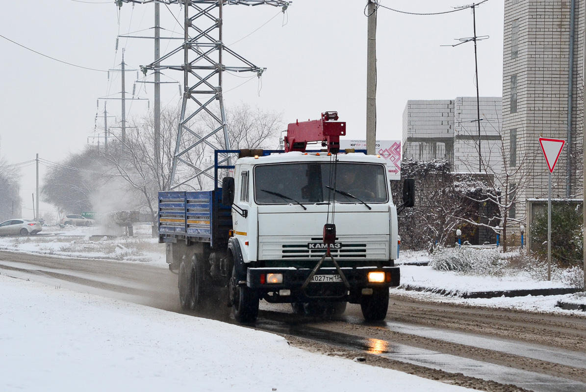 Волгоградская область, № А 027 ТМ 134 — КамАЗ-53213