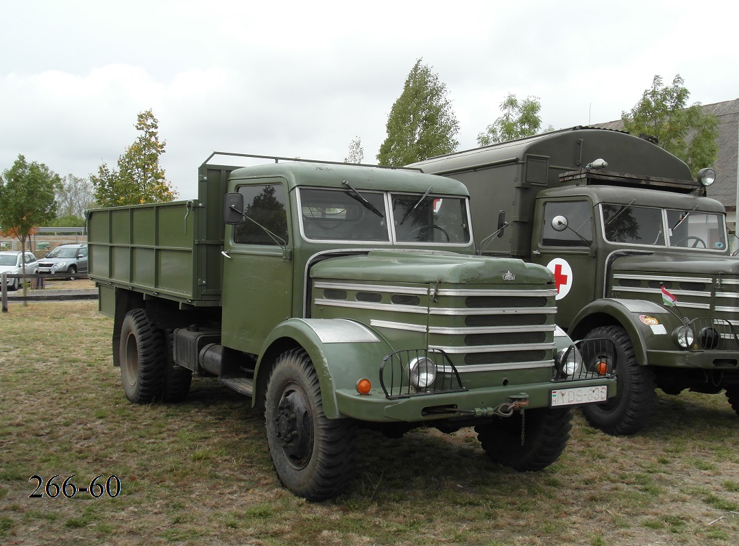 Венгрия, № YDS-636 — Csepel D-344; Венгрия — VI. Nemzetközi Ikarus, Csepel és Veteránjármű Találkozó, Polgár (2013)