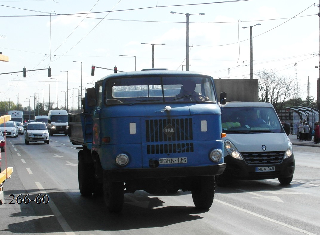 Венгрия, № BRN-126 — IFA W50LA/K, LA/Z