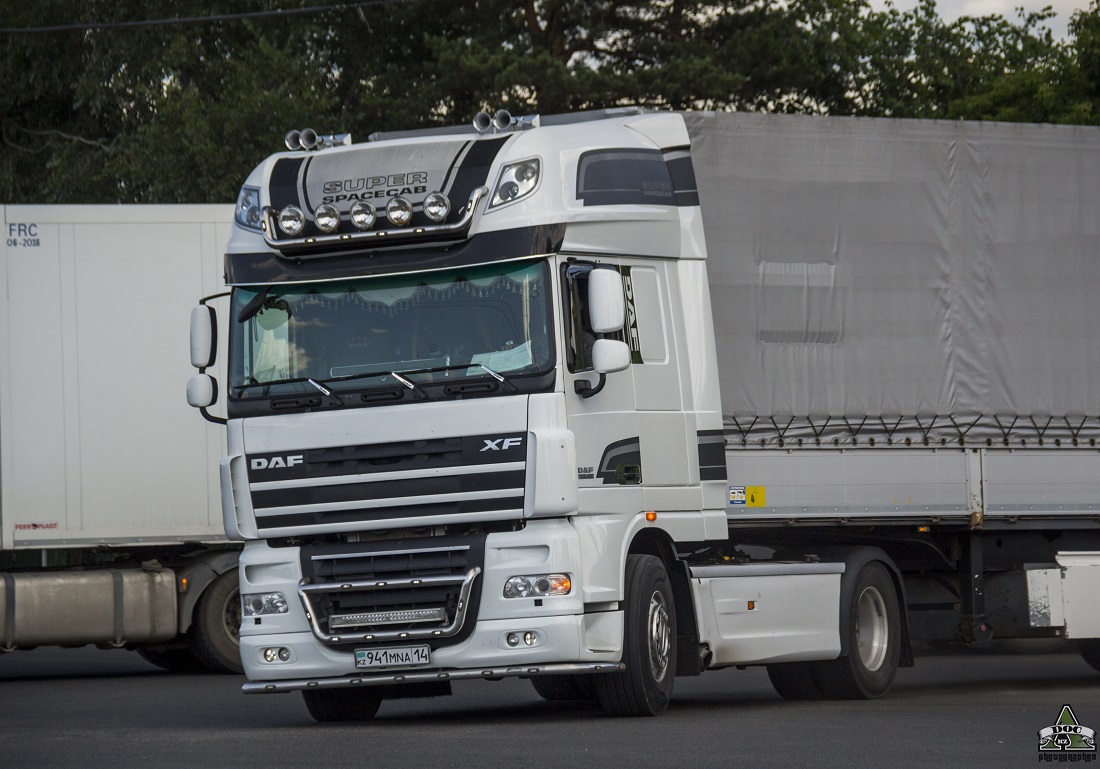 Павлодарская область, № 941 MNA 14 — DAF XF105 FT