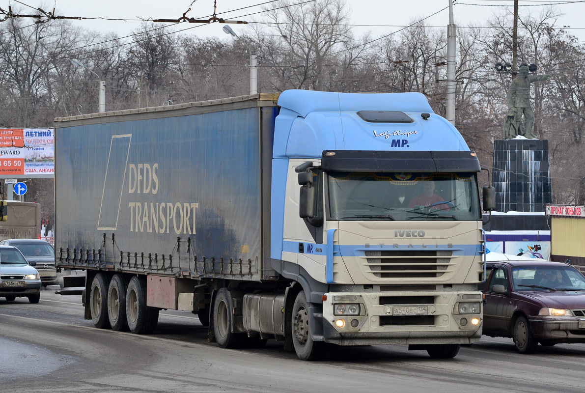 Волгоградская область, № А 540 ВС 134 — IVECO Stralis ('2002)