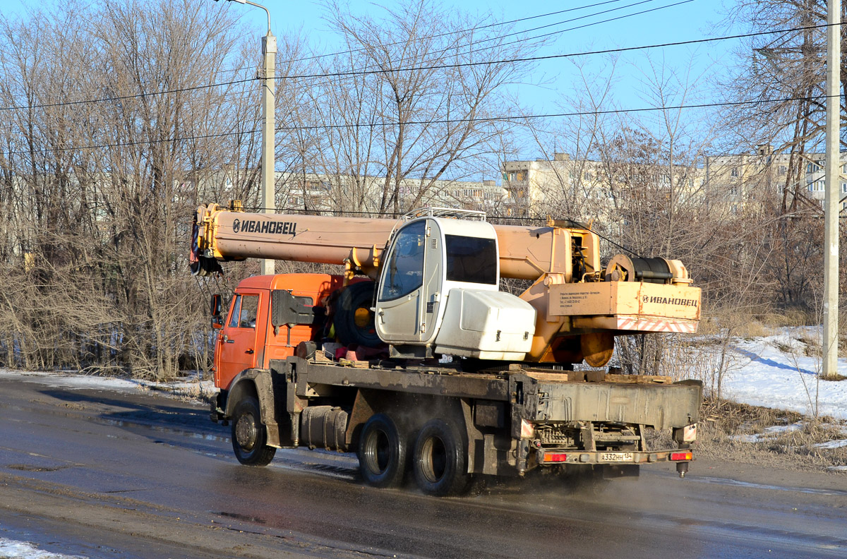 Волгоградская область, № А 332 НН 134 — КамАЗ-65115-62