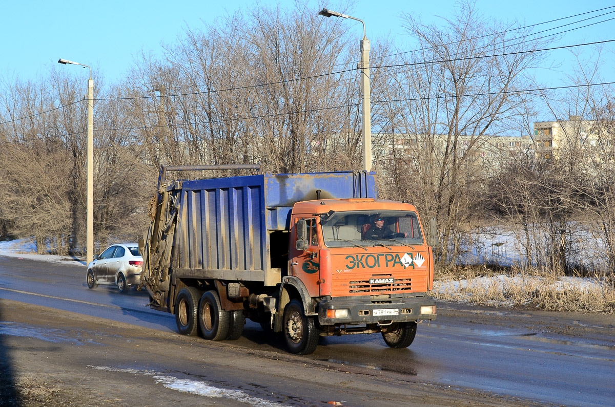 Волгоградская область, № А 781 РВ 34 — КамАЗ-65115-62