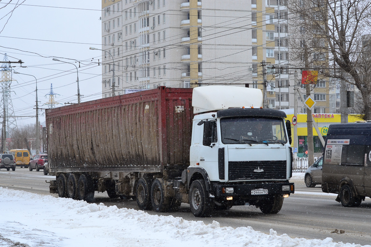 Ростовская область, № Т 244 ХН 161 — МАЗ-6422 (общая модель)