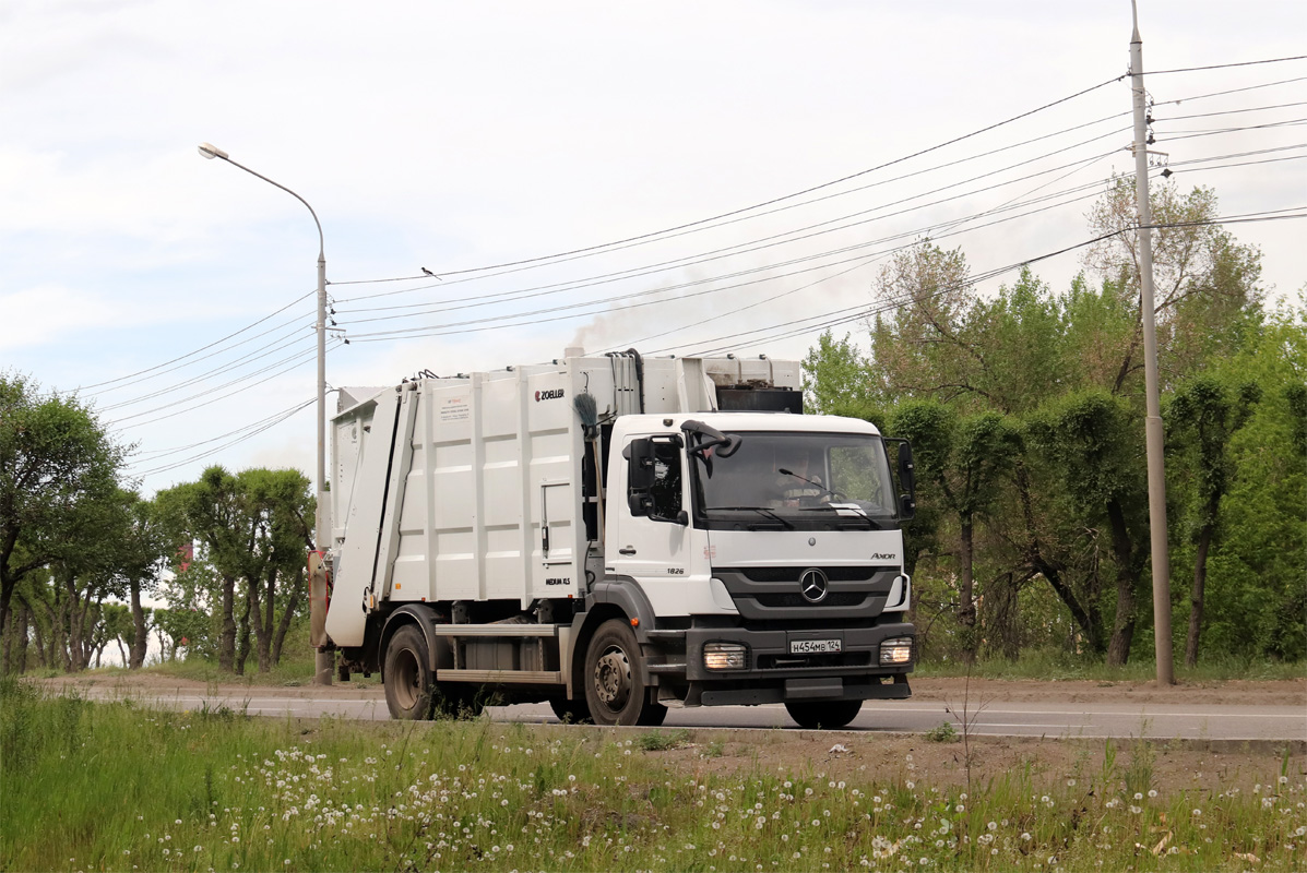 Красноярский край, № Н 454 МВ 124 — Mercedes-Benz Axor 1826 [Z9M]