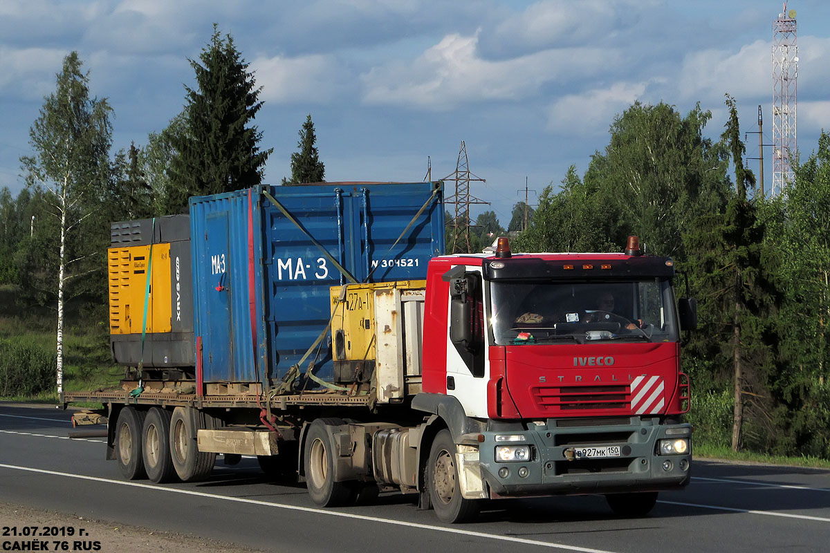 Московская область, № В 927 МК 150 — IVECO Stralis ('2002) 430