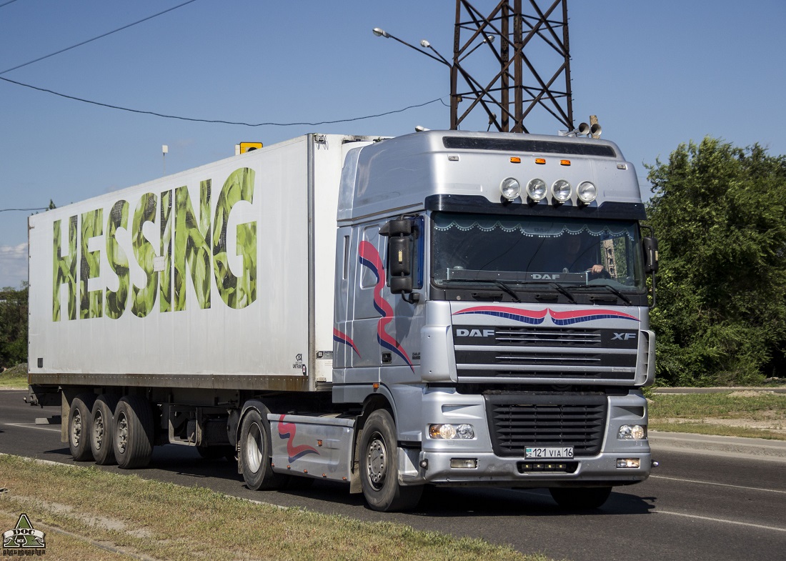 Восточно-Казахстанская область, № 121 VIA 16 — DAF XF95 FT