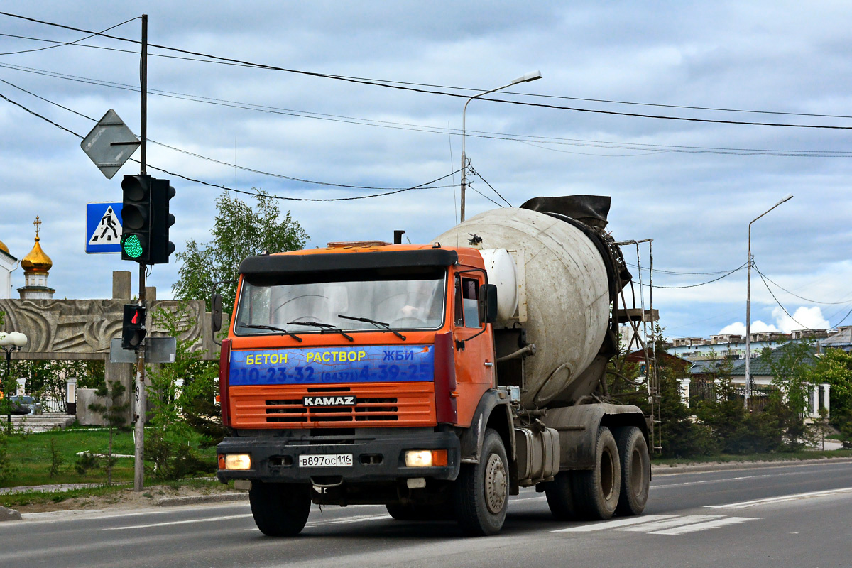 Саха (Якутия), № В 897 ОС 116 — КамАЗ-65115-D3(97)