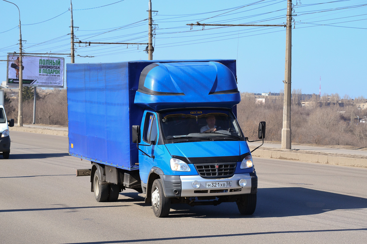 Пензенская область, № Н 321 ХВ 58 — ГАЗ-33106 "Валдай"