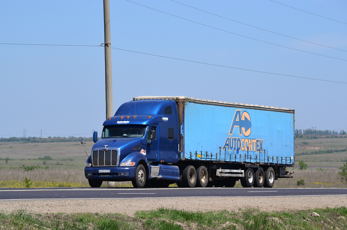 Самарская область, № А 402 ХМ 163 — Peterbilt 387