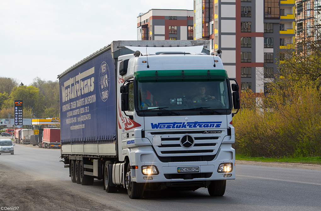 Львовская область, № ВС 6280 СМ — Mercedes-Benz Actros ('2003) 1844