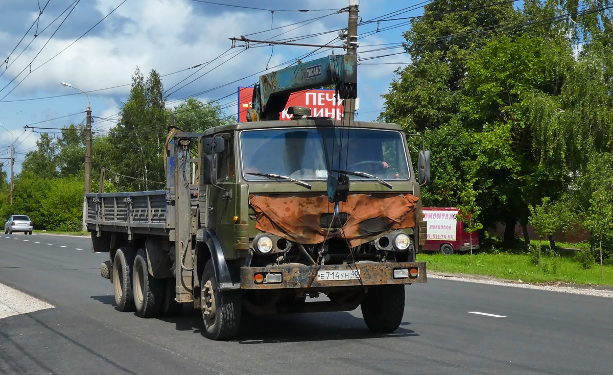 Калужская область, № Е 714 УН 40 — КамАЗ-53212