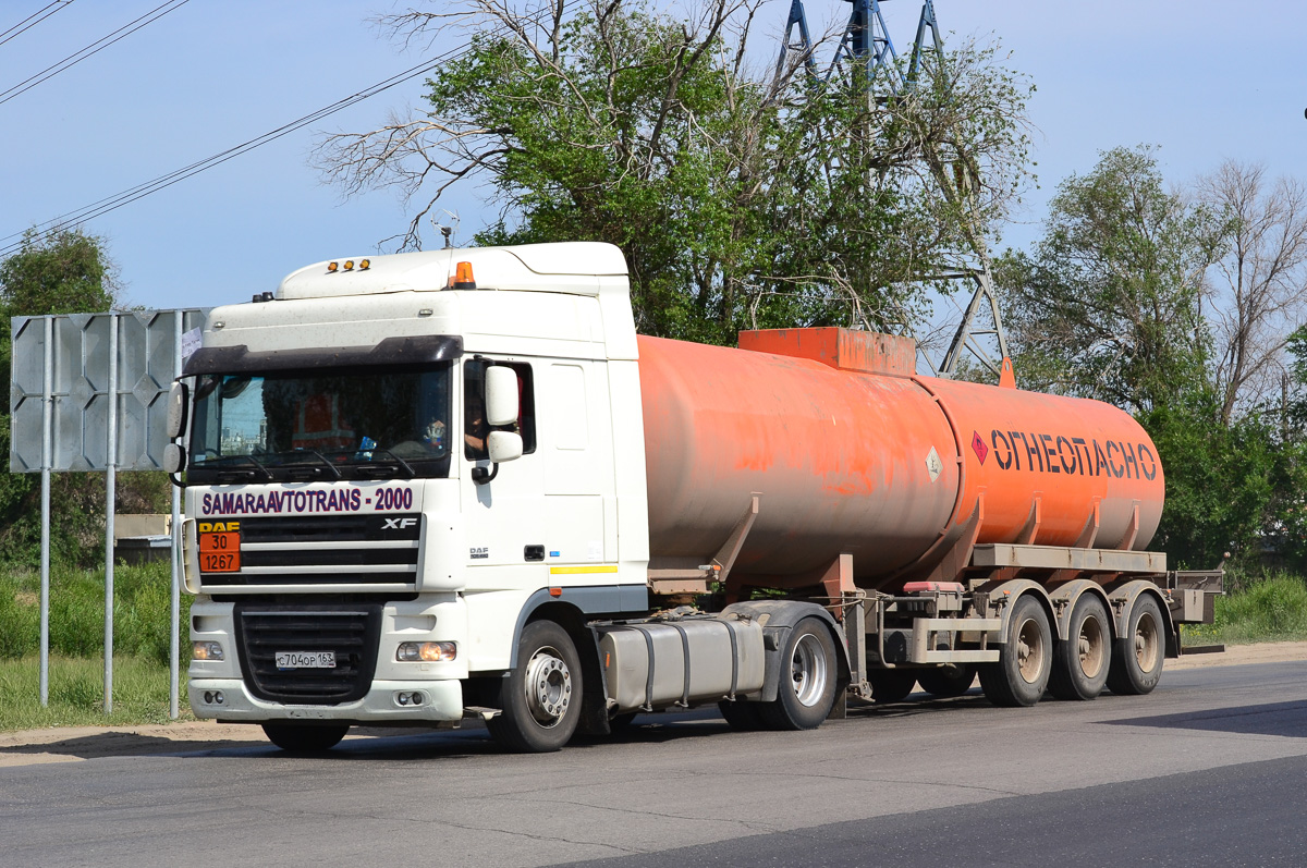 Самарская область, № С 704 ОР 163 — DAF XF105 FT