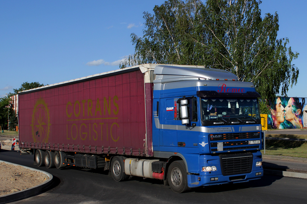 Киргизия, № 08 703 AAE — DAF XF95 FT