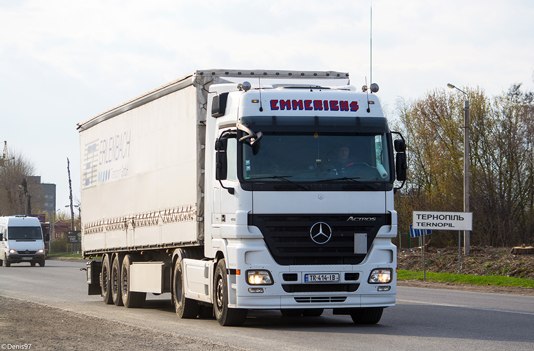 Грузия, № TR-414-IB — Mercedes-Benz Actros ('2003) 1846