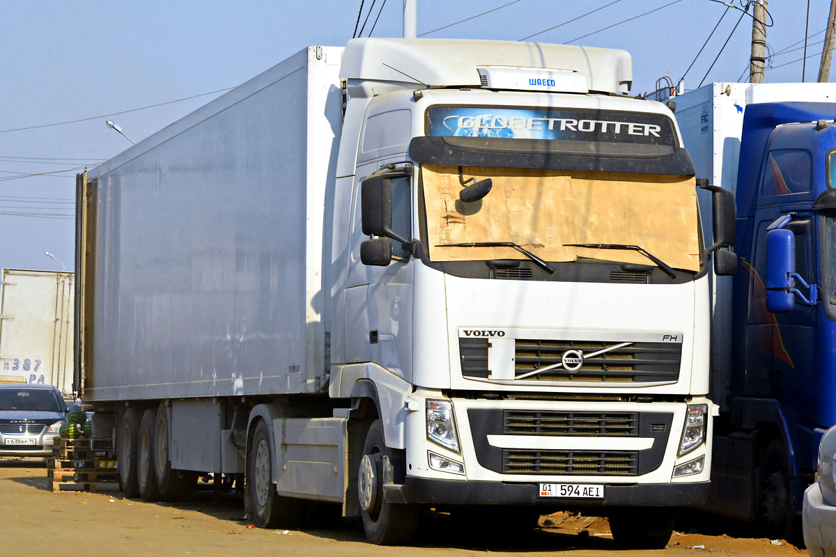 Киргизия, № 01 594 AEI — Volvo ('2008) FH.460