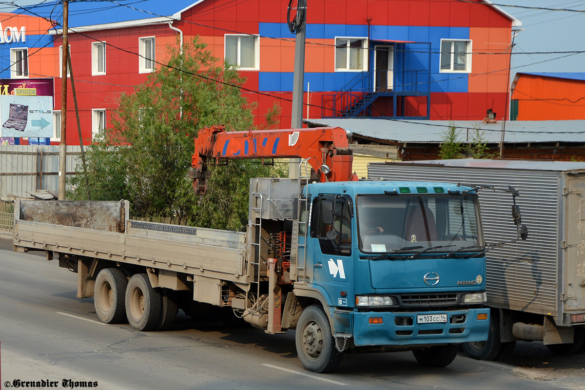 Саха (Якутия), № М 103 СС 14 — Hino Profia