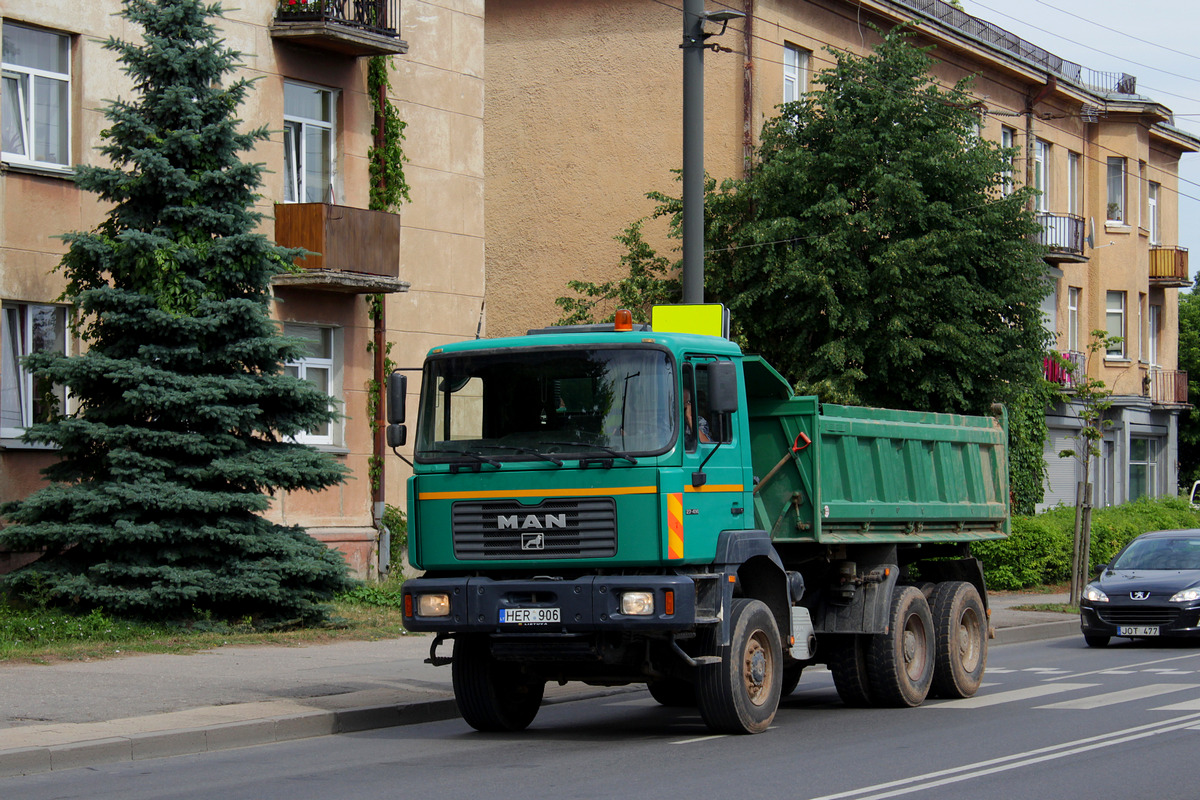 Литва, № HER 906 — MAN F2000 27.xxx (общая)