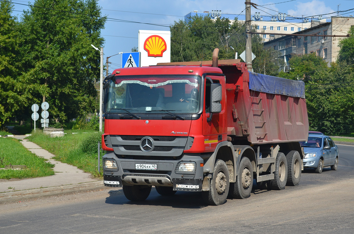 Калужская область, № О 904 КК 40 — Mercedes-Benz Actros '09 4141 [Z9M]