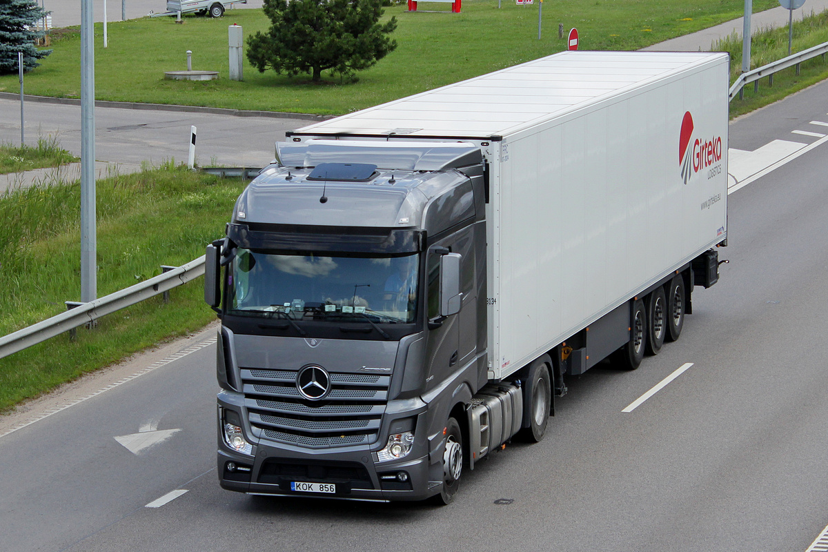 Литва, № KOK 856 — Mercedes-Benz Actros ('2011)