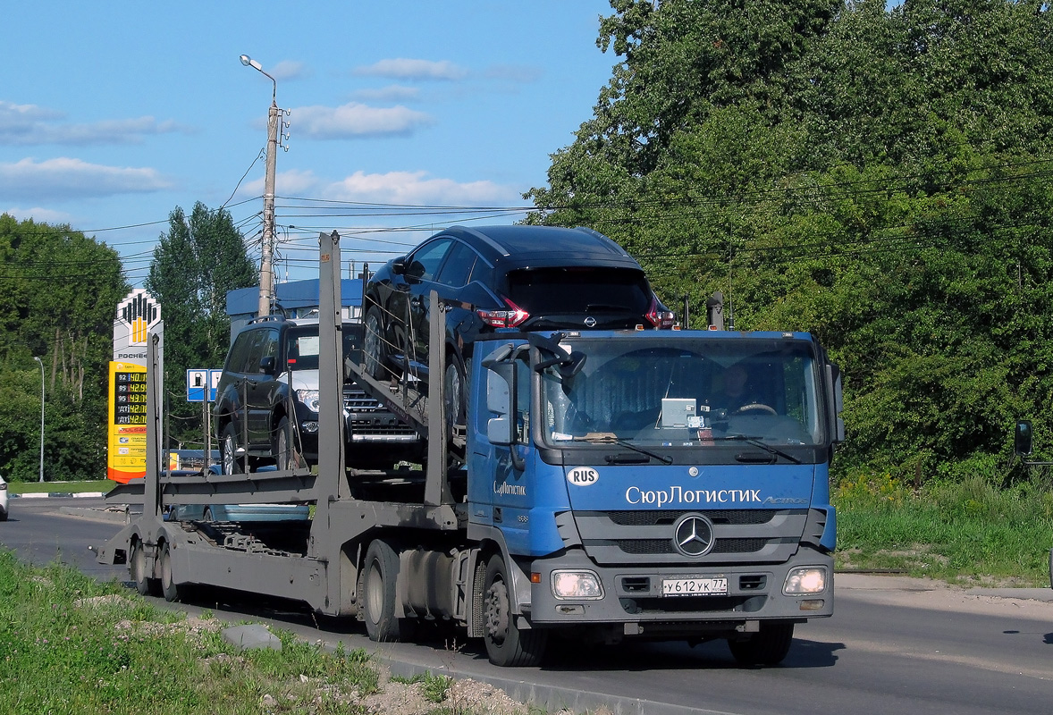 Москва, № У 612 УК 77 — Mercedes-Benz Actros ('2009) 1836