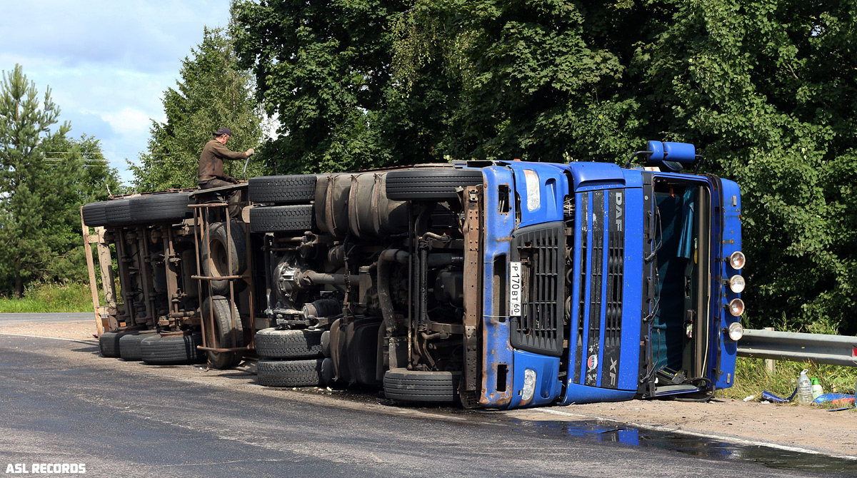 Псковская область, № Р 170 ВТ 60 — DAF XF95 FT