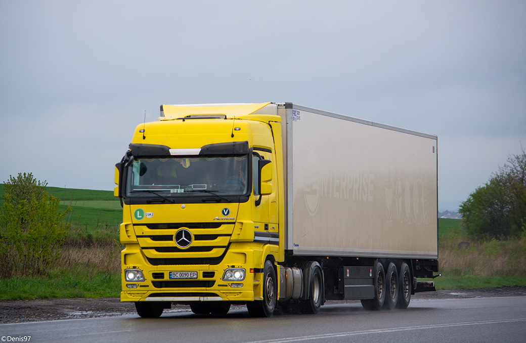 Львовская область, № ВС 0090 ЕР — Mercedes-Benz Actros ('2009) 1848