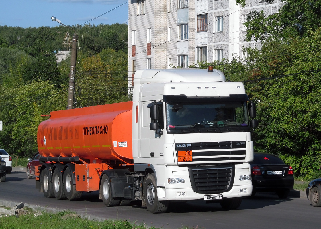 Москва, № Е 804 НУ 799 — DAF XF105 FT