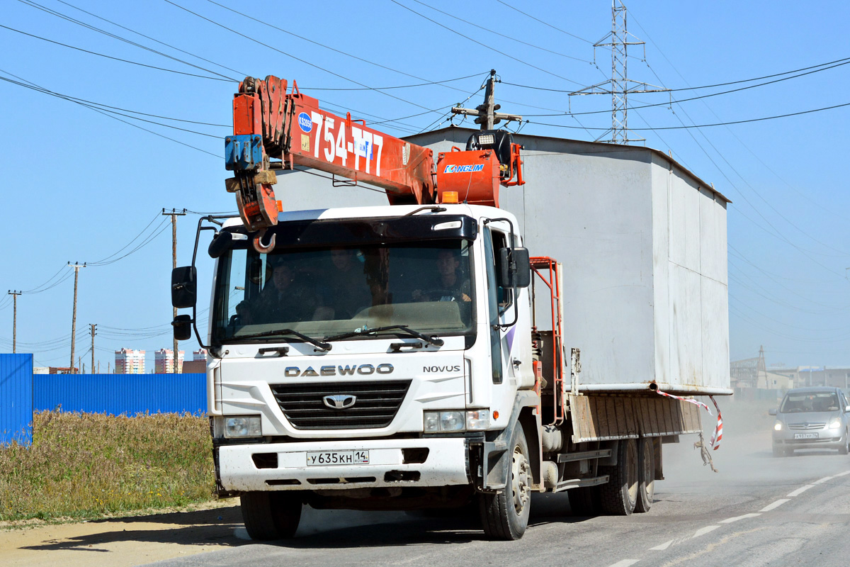 Саха (Якутия), № У 635 КН 14 — Daewoo Novus