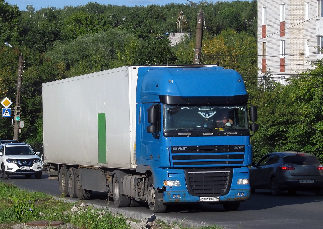 Москва, № Х 005 РВ 197 — DAF XF105 FT