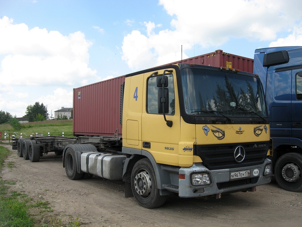 Санкт-Петербург, № А 967 ЕН 178 — Mercedes-Benz Actros ('2003) 1836