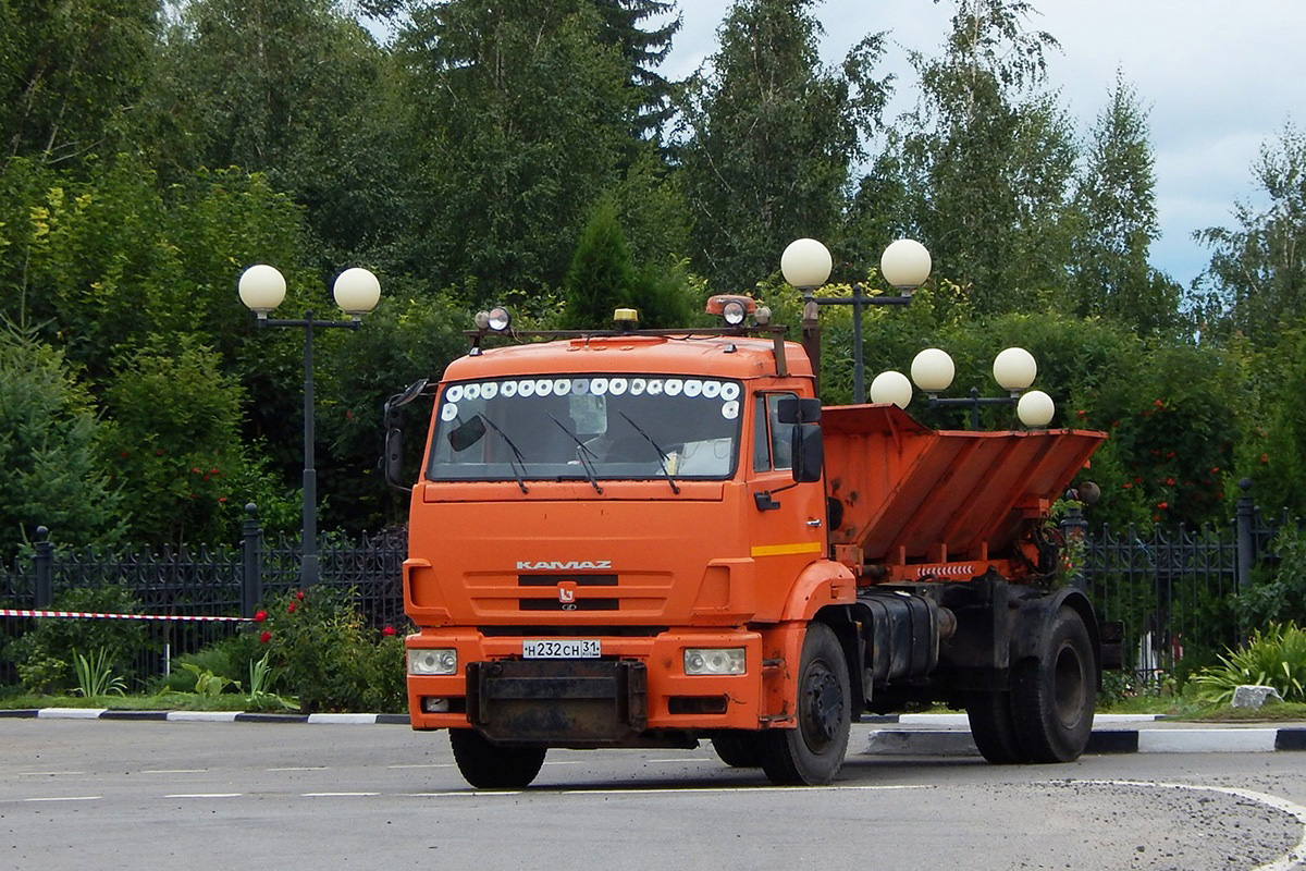 Белгородская область, № Н 232 СН 31 — КамАЗ-43253-H3