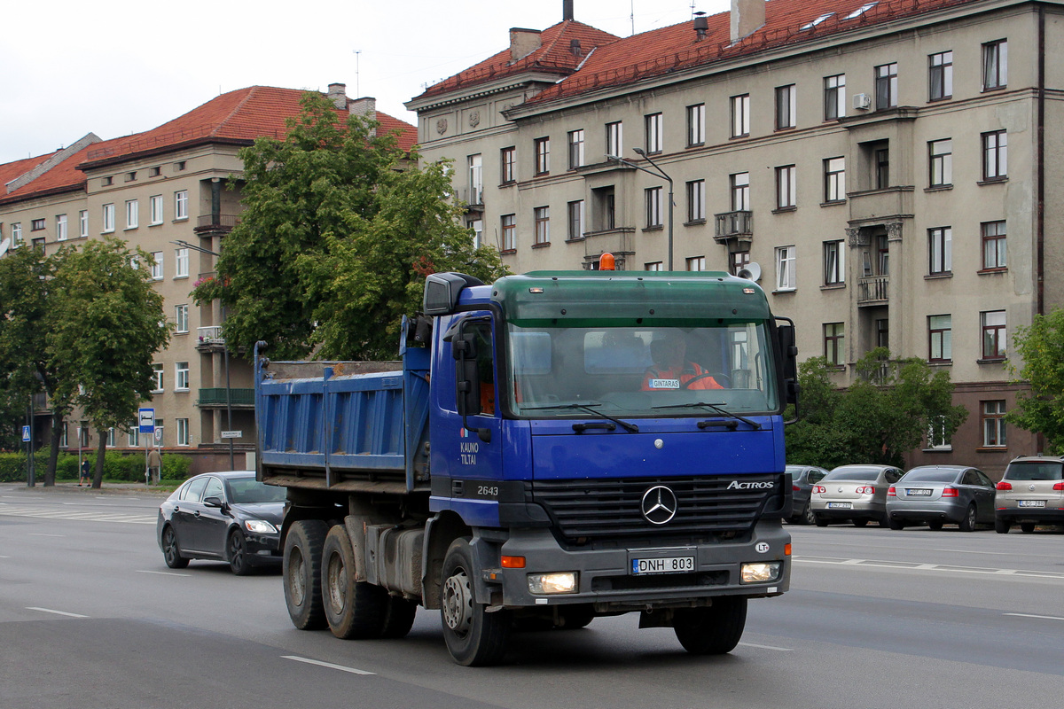 Литва, № DNH 803 — Mercedes-Benz Actros ('1997)