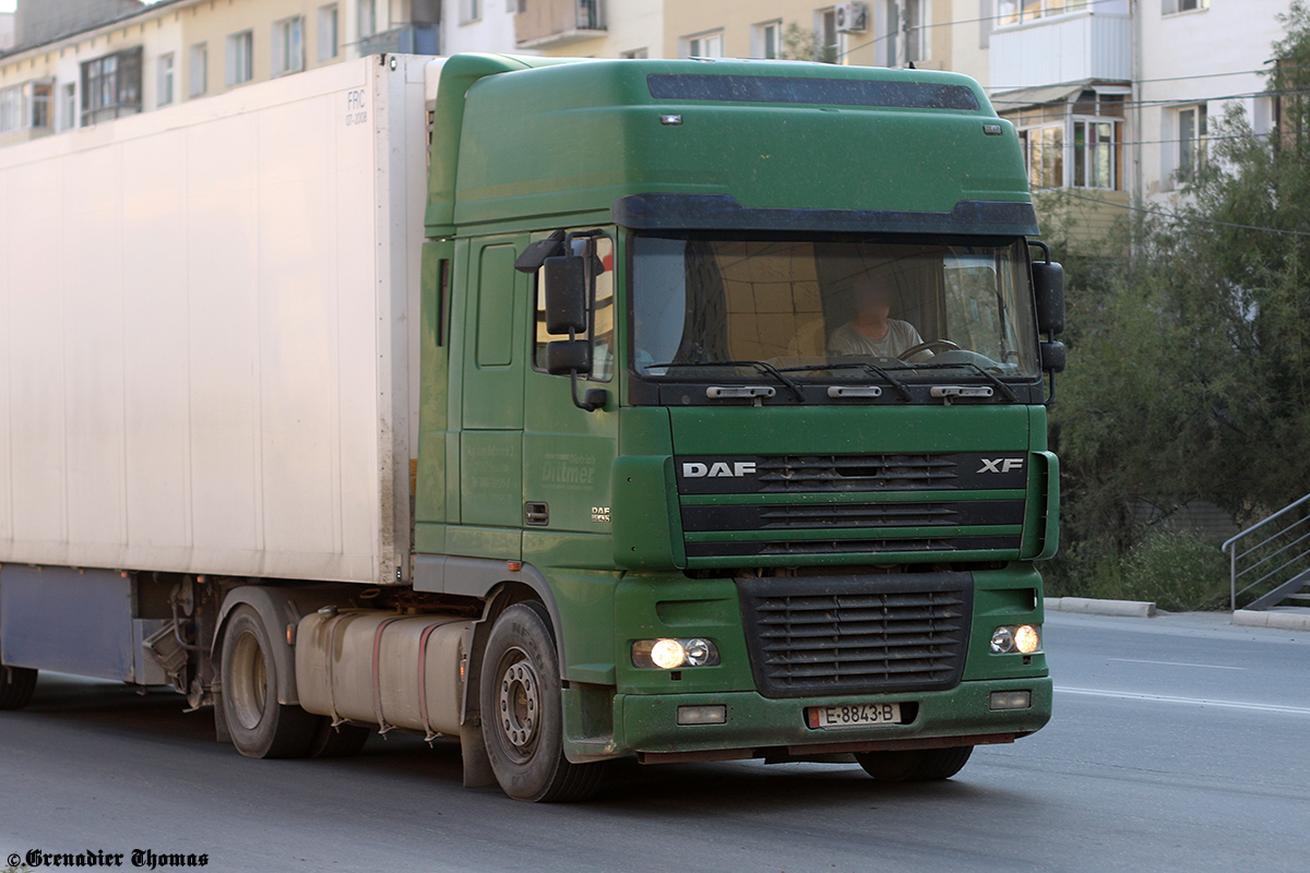 Киргизия, № E 8843 B — DAF XF95 FT