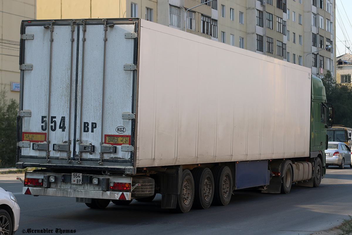 Киргизия, № E 8843 B — DAF XF95 FT; Киргизия, № 554 BP —  Модель неизвестна