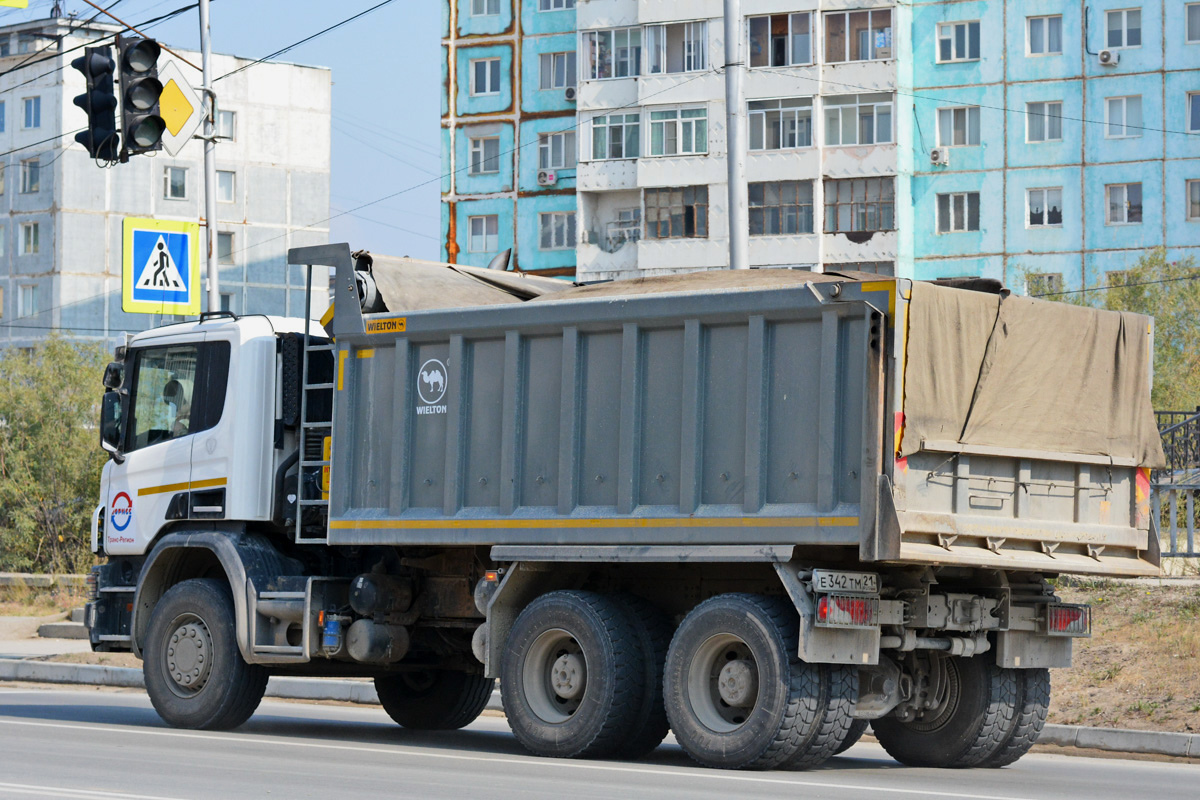 Чувашия, № Е 342 ТМ 21 — Scania ('2011) P400