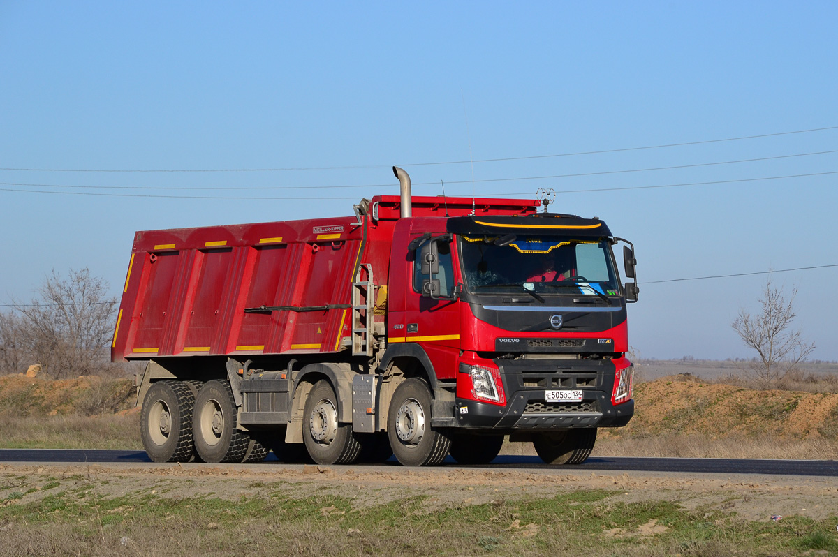 Волгоградская область, № Е 505 ОС 134 — Volvo ('2013) FMX.420 [X9P]