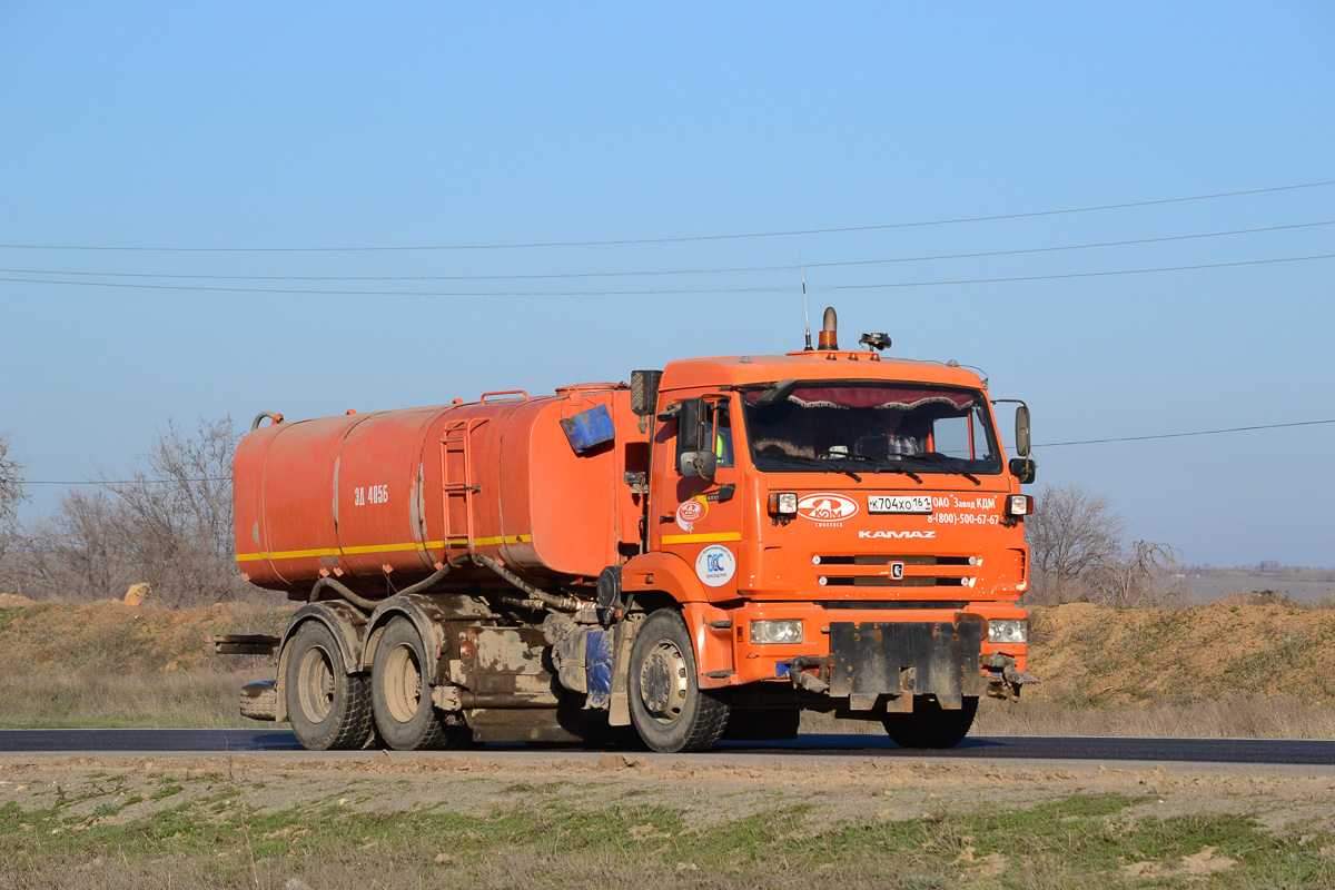 Волгоградская область, № К 704 ХО 161 — КамАЗ-65115-A4(23)