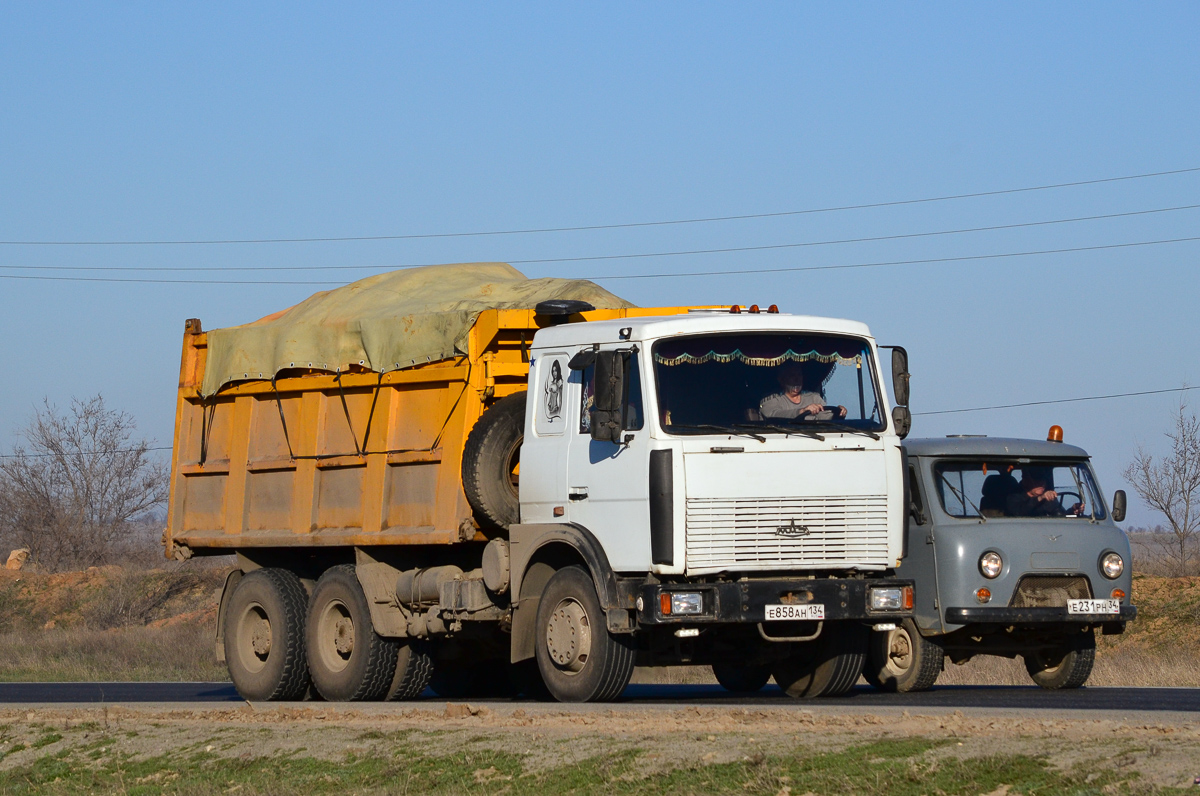 Волгоградская область, № Е 858 АН 134 — МАЗ-551605