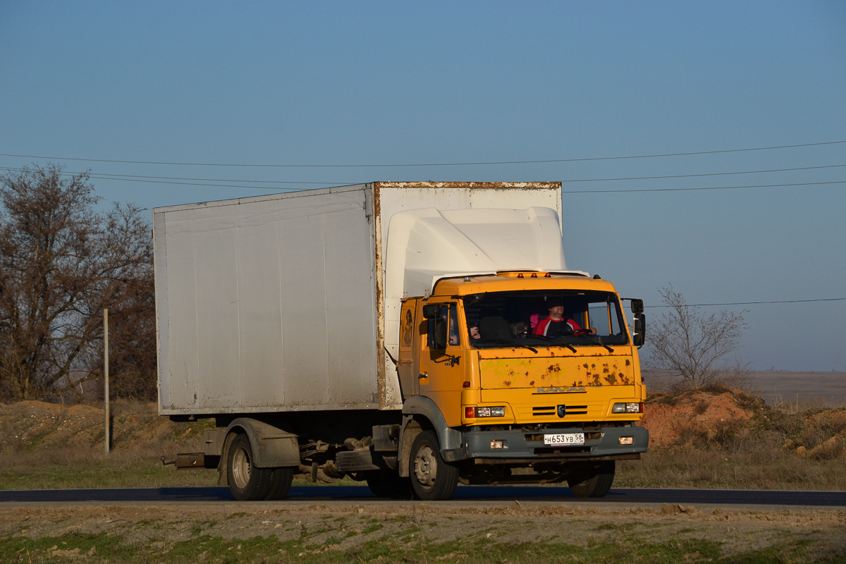 Пензенская область, № Н 653 УВ 58 — КамАЗ-4308-A3