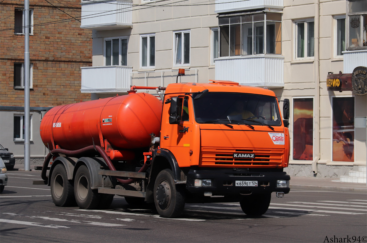 Красноярский край, № К 659 ЕТ 124 — КамАЗ-65115-D3