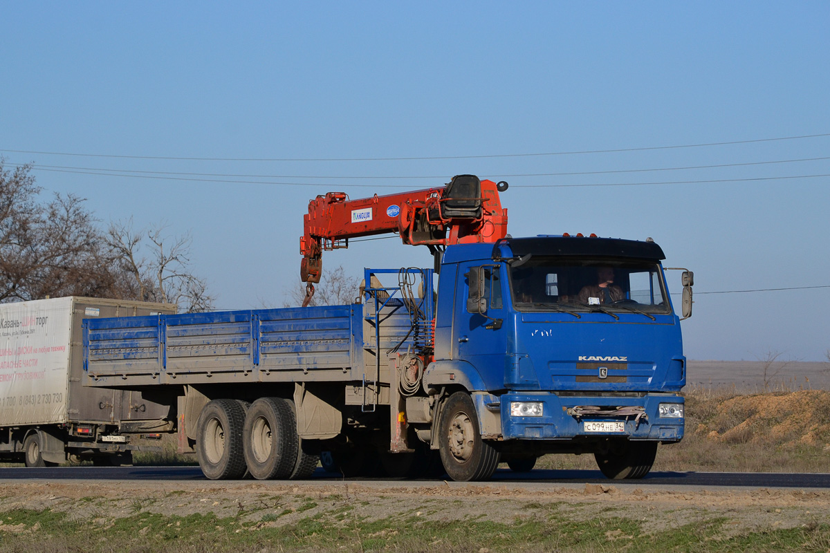 Волгоградская область, № С 099 НЕ 34 — КамАЗ-65117-N3